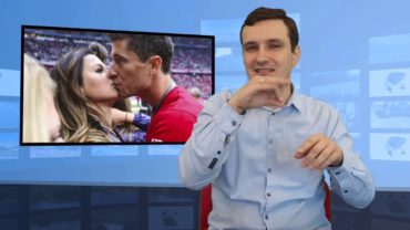 Lewandowski nie może całować się z żoną