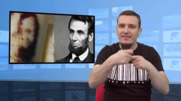 Podobizna prezydenta Lincolna na bananie