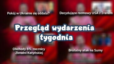Przegląd wydarzeń tygodnia do 13.4.2025