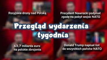 Przegląd wydarzeń tygodnia do 14.9.2025